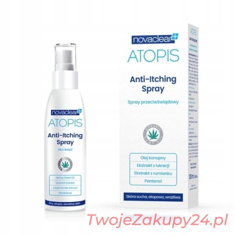 Novaclear Atopis Spray Przeciwświądowy 100Ml