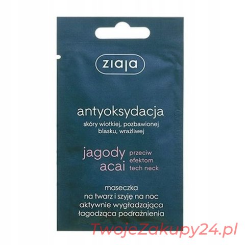 Ziaja Maseczka Na Noc Jagody Acai 7Ml