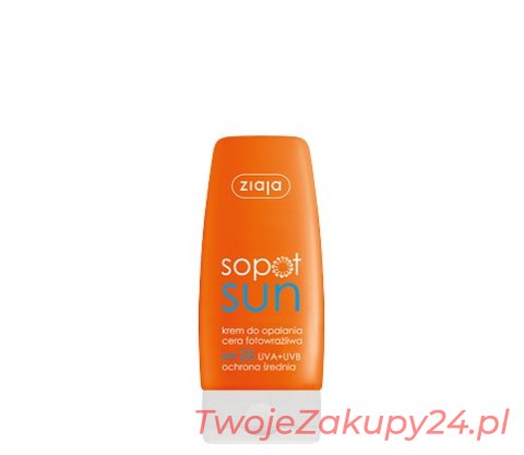 Ziaja Sopot Sun Krem Do Opalania Fotowrażliwa 5964