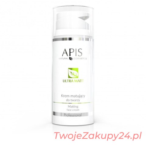 Apis Ultra Matt Krem Matujący Do Twarzy 100Ml