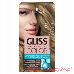 Gliss Color Farba Do Włosów 8-0 Naturalny Blond