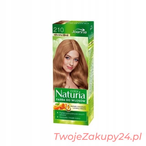 Joanna Naturia Color Farba 210 Naturalny Blond