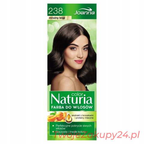 Joanna Naturia Color Farba 238 Mroźny Brąz