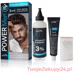 Power Men Color Farba Do Włosów 04 Natural Brown