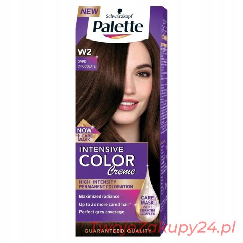 Schwarzkopf Palette Intensive Color Creme Farba Do Włosów Ciemna Czekolada Nr W2