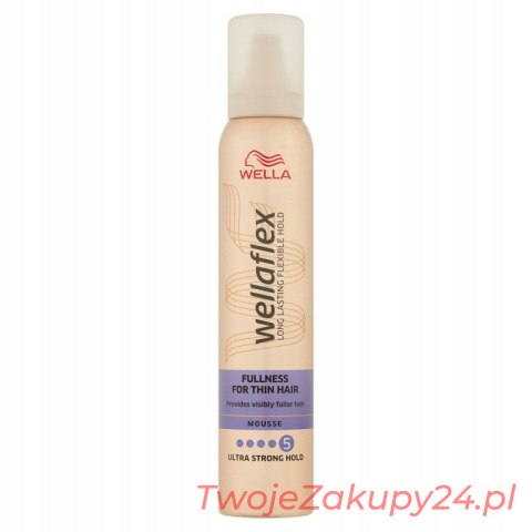 Wellaflex Pianka Do Włosów Fullness 5 - 200Ml