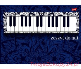 Duży Zeszyt Do Nut Pianino A4 16 Kartkowy
