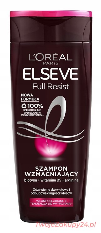 Elseve Full Resist Szampon Do Włosów 400Ml