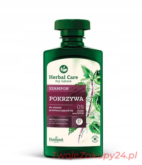 Farmona Herbal Care Szampon Pokrzywa Tłuste 330Ml