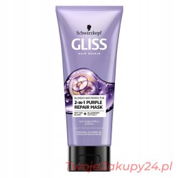 Gliss Blonde Hair Perfector 2-In-1 Purple Repair M