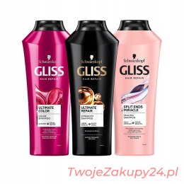 Gliss Szampon Do Włosów Mix 400 Ml