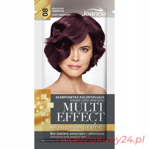 Joanna Multi Effect Szamponetka Koloryzująca 08 So