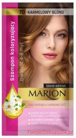 Marion Szampon Koloryzujący Karmelowy Blond - 70