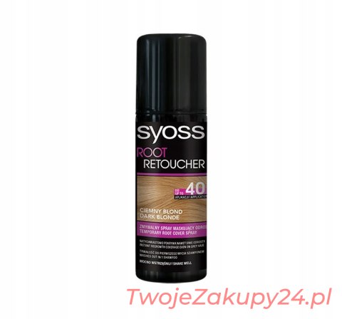 Syoss Root Retoucher Spray Maskujący Odrosty 120Ml