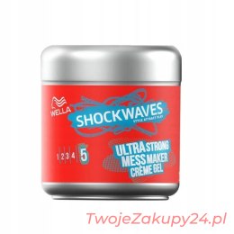Wella Shockwaves Żel W Kremie 150Ml Ultra Stron