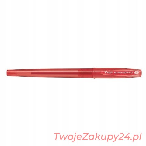 Długopis Pilot Super Grip G 0,7 Ze Skuwką Czerwony