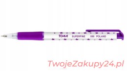 Długopis Superfine Automatyczny Fioletowy Toma