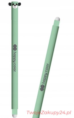 Długopis Uszaki Zmazywalny 0,5 Happy Color Zielony