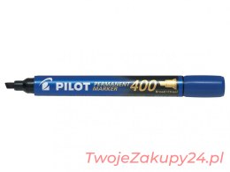 Marker Permanentny Pilot Niebieski Ścięta Końcówka