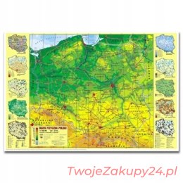 Podkładka Na Biurko 340X490 Mapa Polska