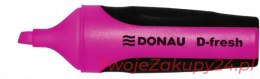 Zakreślacz fluorescencyjny DONAU D-Fresh, 2-5mm(linia), różowy