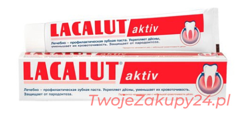 Pasta Do Zębów Szczotka Gratis Lacalut Acti