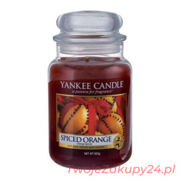 YANKEE Candle Large Jar Spiced Orange 623g Słoik Duży