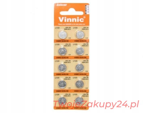 Bateria Alkaliczna Vinnic Ag10 (L1131).