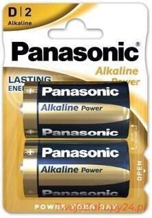 Baterie Panasonic Alkaline Power Lr20/D Alkaliczne