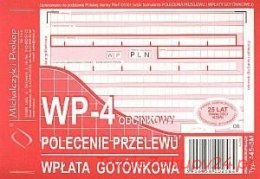 Druk Wp-4 Polecenie Przelewu 445-5M Michalczyk