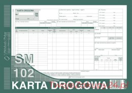 Karta Drogowa Samochód Ciężarowy A4 MP 801-1