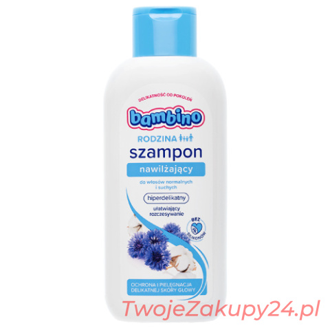 Nivea Bambino Rodzina Szampon 400Ml Nawilżający