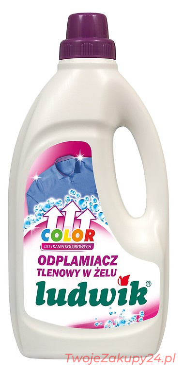 Ludwik Odplamiacz Tlenowy W Żelu Do Tkanin Kolorowych Color 1000 Ml