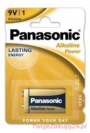 Panasonic Bateria 9V Alkaline 1Szt