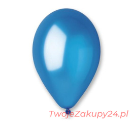 Balony Metalik Niebieski