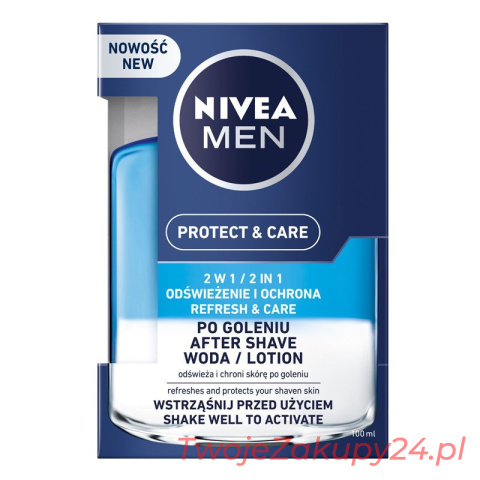 Woda P/Gol.Nivea 2W1 100Ml