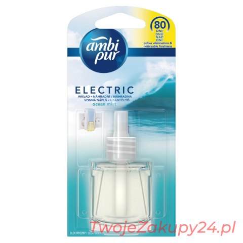 Ambi Pur Ocean Mist Zapas Do Odświeżacza Powietrza 20 Ml