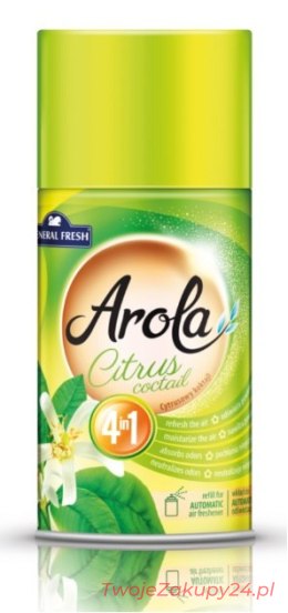 Genreal Fresh Arola Citrus Coctail 250ml - Zapas Do Odświeżacza