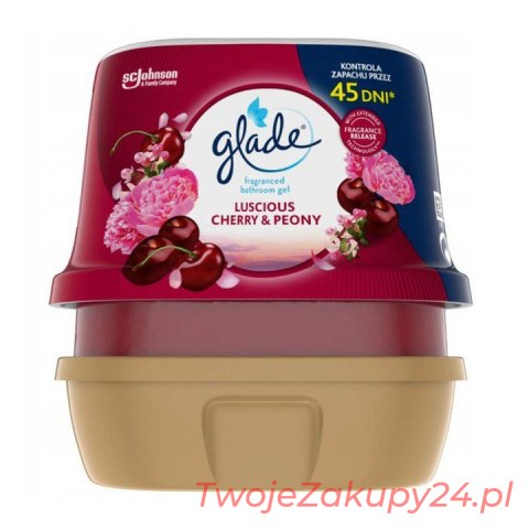 Glade Żel Łazienka CherryPeony