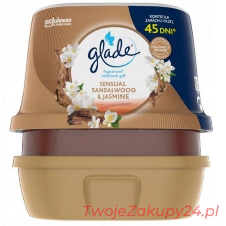 Glade Żel Łazienka Sandal Jasmin