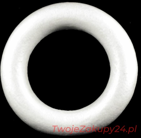 Bombka Styropianowa Ring Płaski 20Cm
