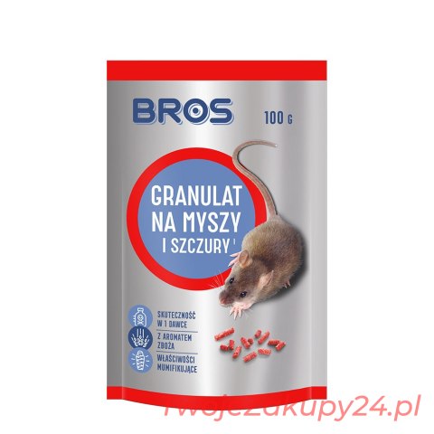 Bros - Granulat Na Myszy I Szczury 100G