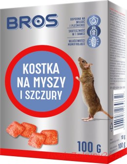 Bros - Kostka Na Myszy I Szczury 100G
