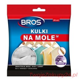Bros Kulki Na Mole Standard-Lawenda 20Szt