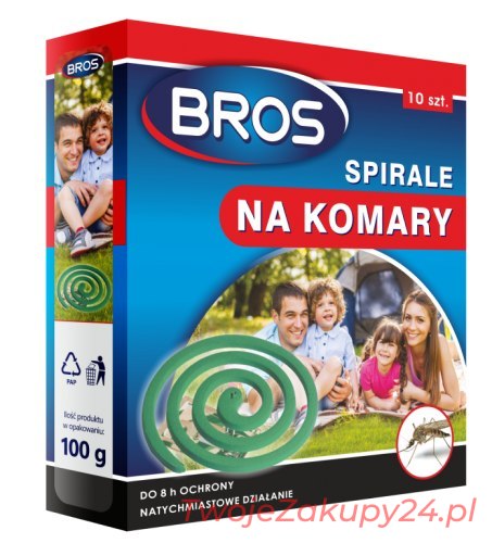 Bros Spirale Na Komary 10 Szt.