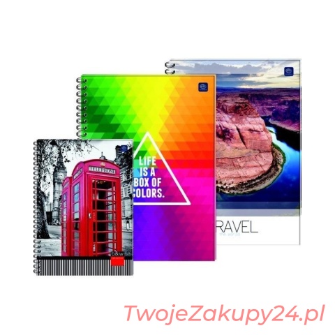 Kołozeszyt A5/100 Kart. Tw.Opr.