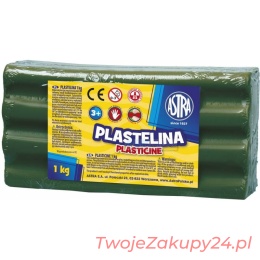 Plastelina1 Kg Zielona Ciemna