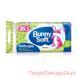 Bunny Soft Papier Toaletowy 8 Rolek Ekologiczny ZAJĄC