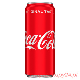 Coca Cola 0,33 L Puszka Napój Gazowany
