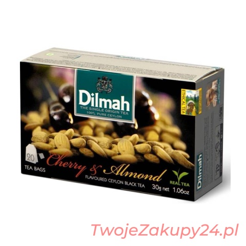 Herbata, Dilmah, Aromat Wiśnia Migdał